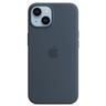 Etui Apple MPT53ZM/A iPhone 14 Plus / 15Plus 6.7" MagSafe niebieski/storm blue Silicone Case na NearMe.pl