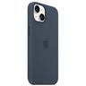 Etui Apple MPT53ZM/A iPhone 14 Plus / 15Plus 6.7" MagSafe niebieski/storm blue Silicone Case na NearMe.pl