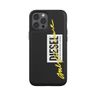 Diesel Moulded Case Embroidery iPhone12 Pro Max czarno-limonkowy/black-lime 42508 na NearMe.pl