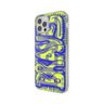 Diesel Snap Case Clear AOP iPhone 12 ProMax niebiesko-limonkowy/blue-lime 42565 na NearMe.pl