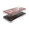 Diesel Snap Case Clear AOP iPhone 12 ProMax czerwono-szary/red-grey 42568 na NearMe.pl