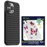 Zestaw Etui Pinit Dynamic + Flower/Butterfly Pin iPhone 14 Pro 6.1" czarny/black wzór 1 na NearMe.pl