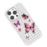 Zestaw Etui Pinit Dynamic + Flower/Butterfly Pin iPhone 14 Plus / 15 Plus 6.7" czarny/black wzór 1 na NearMe.pl