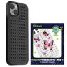 Zestaw Etui Pinit Dynamic + Flower/Butterfly Pin iPhone 14 Plus / 15 Plus 6.7" czarny/black wzór 1 na NearMe.pl