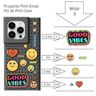Zestaw Etui Pinit Dynamic + Emoji PiniPhone 14 Pro 6.1" czarny/black wzór 3 na NearMe.pl