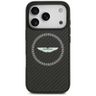 Etui Aston Martin HC Kevlar Counter      Design MagSafe do iPhone 17 Pro czarny na NearMe.pl