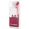 Karl Lagerfeld KLHCPXPABGFU iPhone Xfushia/różowy hard case Liquid Glitter na NearMe.pl