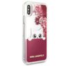 Karl Lagerfeld KLHCPXPABGFU iPhone Xfushia/różowy hard case Liquid Glitter na NearMe.pl