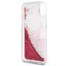 Karl Lagerfeld KLHCPXPABGFU iPhone Xfushia/różowy hard case Liquid Glitter na NearMe.pl