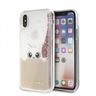 Karl Lagerfeld KLHCPXPABGNU iPhone Xróżowo-złoty/pink gold hard case Liquid Glitter na NearMe.pl