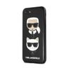 Karl Lagerfeld KLHCI8KICKC iPhone 7/8SE 2020 / SE 2022 hardcase czarny/black Karl & Choupette na NearMe.pl