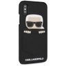 Karl Lagerfeld KLHCPXSKSF iPhone X/ Xshardcase czarny/black Sneaky Karl - Saffiano na NearMe.pl