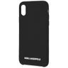 Karl Lagerfeld KLHCPXSLBKS iPhone X/Xshardcase czarny/black Silicone na NearMe.pl