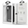 Karl Lagerfeld KLHCPXSLBKS iPhone X/Xshardcase czarny/black Silicone na NearMe.pl