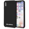 Karl Lagerfeld KLHCPXSLBKS iPhone X/Xshardcase czarny/black Silicone na NearMe.pl