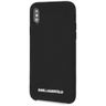Karl Lagerfeld KLHCPXSLBKS iPhone X/Xshardcase czarny/black Silicone na NearMe.pl