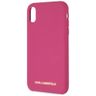 Karl Lagerfeld KLHCI61SLROG iPhone Xrhardcase fuksja/fushia Silicone na NearMe.pl