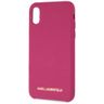 Karl Lagerfeld KLHCPXSLROG iPhone X/Xs hardcase fuksja/fushia Silicone na NearMe.pl
