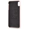 Karl Lagerfeld KLHCI65SLLPG iPhone XsMax hardcase jasnoróżowy/light pink Silicone na NearMe.pl