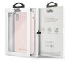 Karl Lagerfeld KLHCI65SLLPG iPhone XsMax hardcase jasnoróżowy/light pink Silicone na NearMe.pl