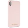 Karl Lagerfeld KLHCI65SLLPG iPhone XsMax hardcase jasnoróżowy/light pink Silicone na NearMe.pl