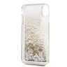 Karl Lagerfeld KLHCI65KSICGO iPhone Xs Max złoty/gold hard case Iconic Liquid Glitter na NearMe.pl