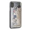 Karl Lagerfeld KLHCPXKSICGO iPhone X/Xszłoty/gold hard case Iconic Patterns Liquid Glitter na NearMe.pl