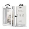 Karl Lagerfeld KLHCPXKSICGO iPhone X/Xszłoty/gold hard case Iconic Patterns Liquid Glitter na NearMe.pl