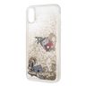 Karl Lagerfeld KLHCPXKSICGO iPhone X/Xszłoty/gold hard case Iconic Patterns Liquid Glitter na NearMe.pl