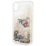 Karl Lagerfeld KLHCI61KSICGO iPhone Xrzłoty/gold hard case Iconic Liquid Glitter na NearMe.pl