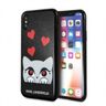 Karl Lagerfeld KLHCPXVDCBK iPhone Xhard case black Valentine na NearMe.pl