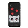 Karl Lagerfeld KLHCPXVDCBK iPhone Xhard case black Valentine na NearMe.pl