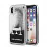 Karl Lagerfeld KLHCPXCHPEEBK iPhone Xblack/czarny hard case Liquid Glitter na NearMe.pl