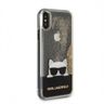 Karl Lagerfeld KLHCPXCHPEEGO iPhone Xgold/złoty hard case Liquid Glitter na NearMe.pl