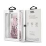 Karl Lagerfeld KLHCI65TRKSIGPI iPhone XsMax różowy/pink hard case Signature Liquid Glitter Stars na NearMe.pl