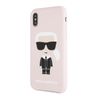 Karl Lagerfeld KLHCPXSLFKPI iPhone X/Xshardcase jasnoróżowy/light pink Silicone Iconic na NearMe.pl