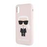 Karl Lagerfeld KLHCPXSLFKPI iPhone X/Xshardcase jasnoróżowy/light pink Silicone Iconic na NearMe.pl
