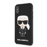 Karl Lagerfeld KLHCPXSLFKBK iPhone X/Xshardcase czarny/black Silicone Iconic na NearMe.pl