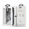 Karl Lagerfeld KLHCI65KSIGMU iPhone XsMax czarny/black hard case Signature Liquid Glitter Sequins na NearMe.pl