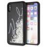 Karl Lagerfeld KLHCPXPH2IR iPhone X/Xs czarny/black Glitter Signature - Glow in the dark na NearMe.pl