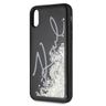 Karl Lagerfeld KLHCPXPH2IR iPhone X/Xs czarny/black Glitter Signature - Glow in the dark na NearMe.pl