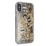 Karl Lagerfeld KLHCPXROGO iPhone X/Xsczarno-złoty/black & gold hard case Glitter na NearMe.pl