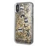 Karl Lagerfeld KLHCPXROGO iPhone X/Xsczarno-złoty/black & gold hard case Glitter na NearMe.pl