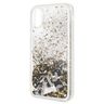 Karl Lagerfeld KLHCPXROGO iPhone X/Xsczarno-złoty/black & gold hard case Glitter na NearMe.pl
