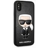 Karl Lagerfeld KLHCPXIKPUBK iPhone X/Xshardcase czarny/black Iconic Karl Embossed na NearMe.pl