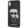 Karl Lagerfeld KLHCI65IKPUBK iPhone XsMax hardcase czarny/black Iconic Karl Embossed na NearMe.pl
