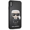 Karl Lagerfeld KLHCI65IKPUBK iPhone XsMax hardcase czarny/black Iconic Karl Embossed na NearMe.pl