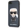 Karl Lagerfeld KLHCI8IKPUBL iPhone 7/8SE 2020 / SE 2022 hardcase niebieski/blue Iconic Karl Embossed na NearMe.pl