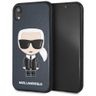Karl Lagerfeld KLHCI61IKPUBL iPhone Xrhardcase niebieski/blue Iconic Karl Embossed na NearMe.pl