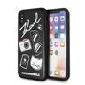 Karl Lagerfeld KLHCPXPIN iPhone X/Xshardcase czarny/black Pins na NearMe.pl